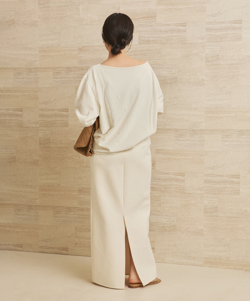 plage（プラージュ）の「《追加》air jersey tight スカート 2（スカート・レディース・ブラック/ホワイト・38/36）」の21枚目の写真