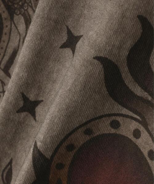 DANKE SCHON（ダンケシェーン）の「DankeSchon/ダンケシェーン/SPRAY BURN S/S TEE FAMILIA（Tシャツ/カットソー・レディース・ベージュ・M/L）」の10枚目の写真
