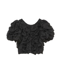 【CLANE/クラネ】W FACE CLOUD PUFF SLEEVE TOPS/ダブルフェイスクラウドパフスリーブトップス