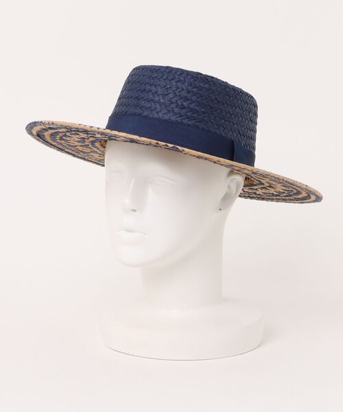 チャイハネ(チャイハネ)の「【チャイハネ】ビンスハット カンカン帽(ハット・レディース・ネイビー/ブラウン・FREE)」の8枚目の写真