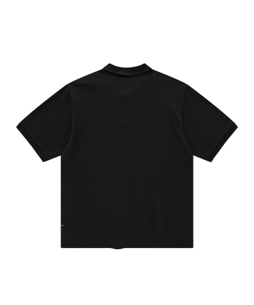 COVERNAT(カバーナット)の「CロゴクールピケTシャツブラック(ポロシャツ・レディース・その他・X-SMALL/SMALL/MEDIUM/LARGE/X-LARGE/XX-LARGE)」の2枚目の写真