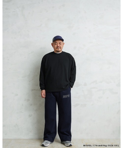 WAIPER.inc(ワイパーインク)の「WAIPER.inc REFLECTIVE LOGO スウェットパンツ【WP1177】(スウェットパンツ・メンズ・ネイビー/ブラック・XXL/XL/L/M/S)」の16枚目の写真