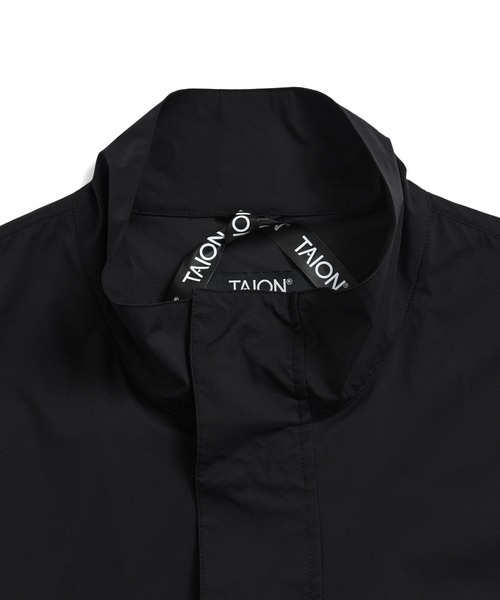 TAION(タイオン)の「【TAION(タイオン)】〈ユニセックス〉ベーシックスポーツ 軽量ストレッチナイロンジャケット(ナイロンジャケット・メンズ・ライトグレー/ブラック/チャコール・XL/L/M/S/3XL/2XL)」の6枚目の写真