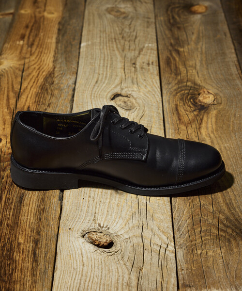 SANDERS（サンダース）の「SANDERS/サンダース 別注 MILITARY DERBY SHOES【25.0-27.0cm】（ブーツ・メンズ・ブラック・6/7/7.5/6.5）」の5枚目の写真