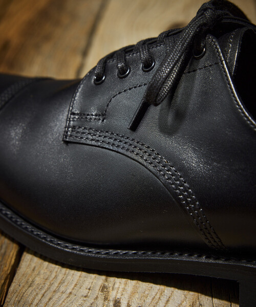 SANDERS（サンダース）の「SANDERS/サンダース 別注 MILITARY DERBY SHOES【25.0-27.0cm】（ブーツ・メンズ・ブラック・6/7/7.5/6.5）」の8枚目の写真