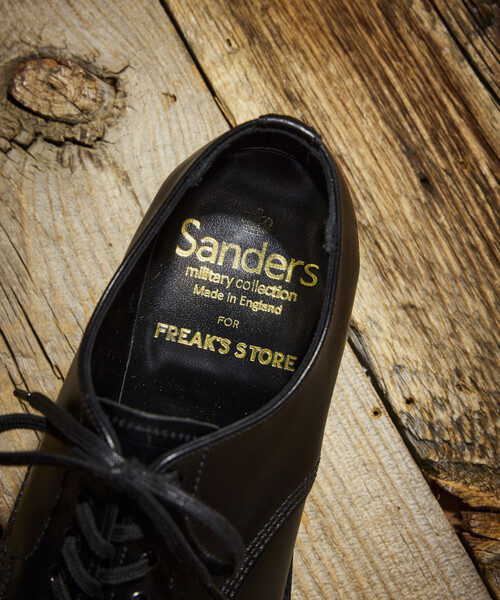 SANDERS（サンダース）の「SANDERS/サンダース 別注 MILITARY DERBY SHOES【25.0-27.0cm】（ブーツ・メンズ・ブラック・6/7/7.5/6.5）」の12枚目の写真