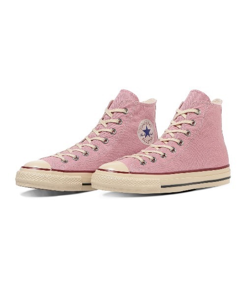 CONVERSE(コンバース)の「CONVERSE ALL STAR AGED TC HI(コンバース オールスター エイジド TC HI)(スニーカー・レディース・ピンク/パープル・25.5cm/25cm/24.5cm/24cm/23.5cm/23cm)」の2枚目の写真