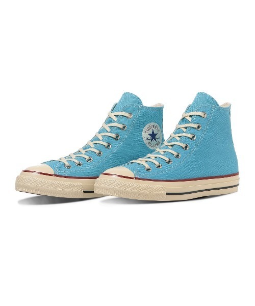 CONVERSE(コンバース)の「CONVERSE ALL STAR AGED TC HI(コンバース オールスター エイジド TC HI)(スニーカー・レディース・ピンク/パープル/スカイブルー・25.5cm/25cm/24.5cm/24cm/23.5cm/23cm)」の2枚目の写真