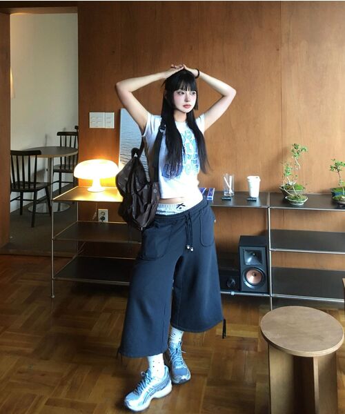MACNI(マクニ)の「POLKA DOT FLAP BACKPACK BROWN(バックパック/リュック・レディース・ブラウン・FREE)」の5枚目の写真