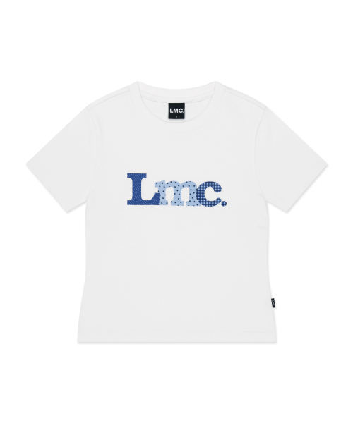LMCの「WM PATCHWORK LOGO CROPPED TEE white(Tシャツ/カットソー・レディース・その他・SMALL/MEDIUM)」の1枚目の写真