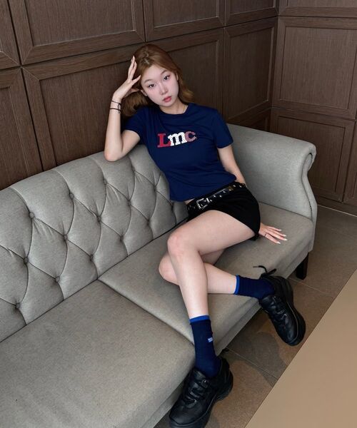 LMCの「WM PATCHWORK LOGO CROPPED TEE white(Tシャツ/カットソー・レディース・その他・SMALL/MEDIUM)」の14枚目の写真