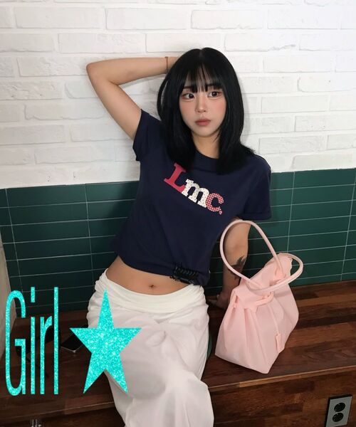 LMCの「WM PATCHWORK LOGO CROPPED TEE white(Tシャツ/カットソー・レディース・その他・SMALL/MEDIUM)」の13枚目の写真