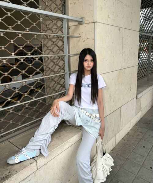 LMCの「WM PATCHWORK LOGO CROPPED TEE white(Tシャツ/カットソー・レディース・その他・SMALL/MEDIUM)」の11枚目の写真