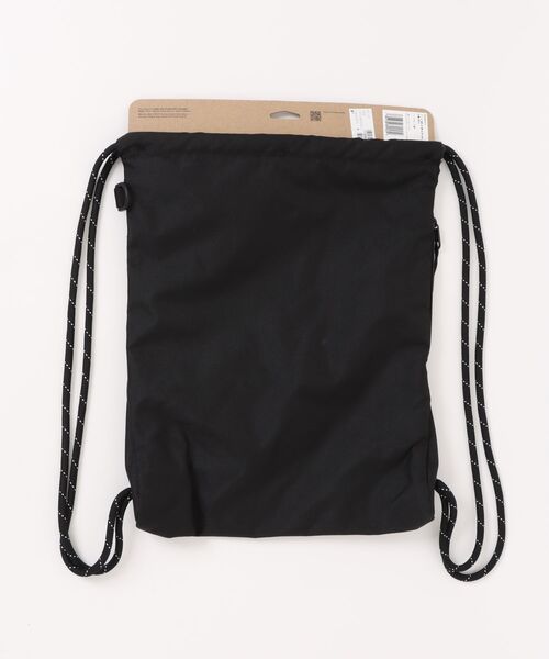 NIKE(ナイキ)の「NIKE ナイキ U HRTG DRAWSTRING 2.0 バッグ IB4356 010BLACK/WHITE(ボディバッグ/ウエストポーチ・メンズ・ブラック・FREE)」の2枚目の写真