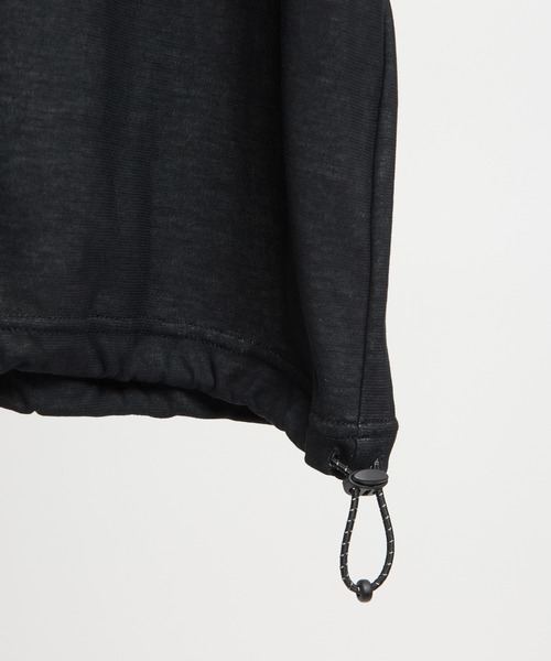 GOMME HOMME（ゴムオム）の「80/2強撚天竺　強撚ドロストＴ（Tシャツ/カットソー・メンズ・カーキ/ブラック・MEDIUM）」の14枚目の写真