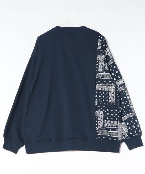 FILA（フィラ）の「《FILA》SWEATSHIRT（スウェット・メンズ・ホワイト/ネイビー・XL/L/M/S）」の3枚目の写真