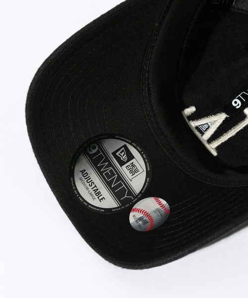 RAGEBLUE（レイジブルー）の「【NEW ERA/ニューエラ】9TWENTY/920FRENCHリネンキャップ（キャップ・メンズ・ネイビー/ブラック・FREE）」の4枚目の写真