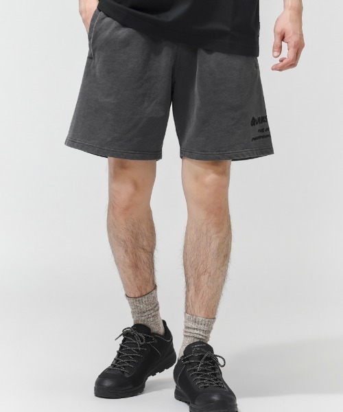 Quiksilver(クイックシルバー)の「クイックシルバー QUIKSILVER PG HAND DRAWN SWEAT SHORTS(スウェットパンツ・メンズ・レモンイエロー/ブラック・M/L/LL/S)」の2枚目の写真