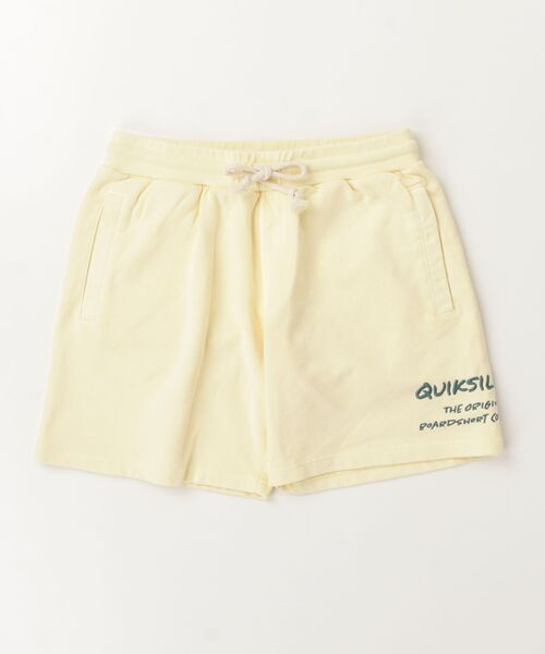 Quiksilver(クイックシルバー)の「クイックシルバー QUIKSILVER PG HAND DRAWN SWEAT SHORTS(スウェットパンツ・メンズ・レモンイエロー/ブラック・M/L/LL/S)」の10枚目の写真