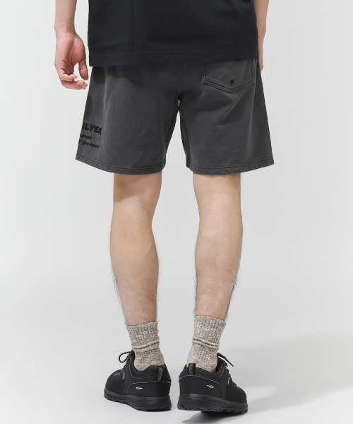 Quiksilver(クイックシルバー)の「クイックシルバー QUIKSILVER PG HAND DRAWN SWEAT SHORTS(スウェットパンツ・メンズ・レモンイエロー/ブラック・M/L/LL/S)」の4枚目の写真