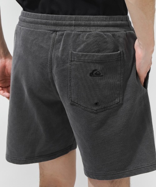 Quiksilver(クイックシルバー)の「クイックシルバー QUIKSILVER PG HAND DRAWN SWEAT SHORTS(スウェットパンツ・メンズ・レモンイエロー/ブラック・M/L/LL/S)」の7枚目の写真