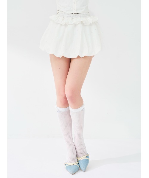 Darich（ダーリッチ）の「ビジューシャツバルーンミニセットアップ