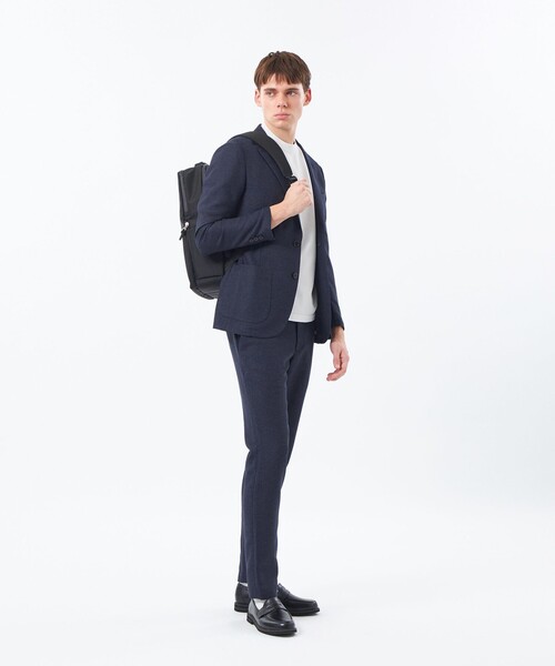 MACKINTOSH PHILOSOPHY(マッキントッシュ フィロソフィー)の「テーラードジャージーパンツ 杢カラミストレッチ(その他パンツ・メンズ・ダークネイビー/グレー/ブラウン・42/38/40/44)」の6枚目の写真