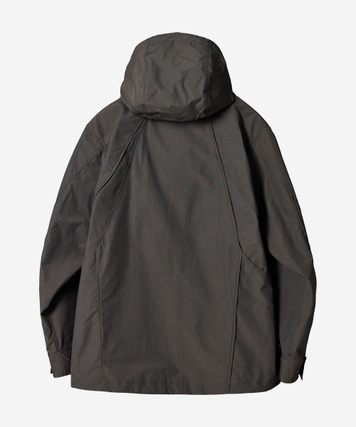 KALAPATTHAR(カラパタール)の「Nylon RIB Flash Line Jacket - GREY(ナイロンジャケット・メンズ・その他・MEDIUM/LARGE)」の3枚目の写真