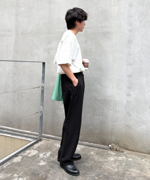 CIAOPANIC TYPY(チャオパニックティピー)の「【ユニセックス】接触冷感シアサッカーテーパードパンツ(その他パンツ・レディース・オリーブ/ブラック/ネイビー・LARGE/MEDIUM/SMALL)」の12枚目の写真