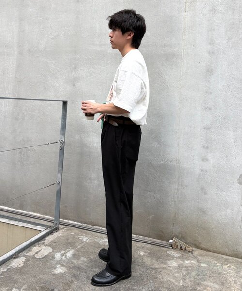 CIAOPANIC TYPY(チャオパニックティピー)の「【ユニセックス】接触冷感シアサッカーテーパードパンツ(その他パンツ・レディース・オリーブ/ブラック/ネイビー・LARGE/MEDIUM/SMALL)」の13枚目の写真