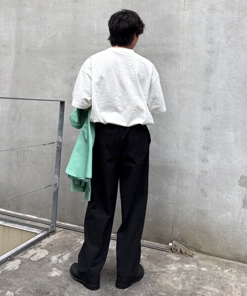 CIAOPANIC TYPY(チャオパニックティピー)の「【ユニセックス】接触冷感シアサッカーテーパードパンツ(その他パンツ・レディース・オリーブ/ブラック/ネイビー・LARGE/MEDIUM/SMALL)」の14枚目の写真