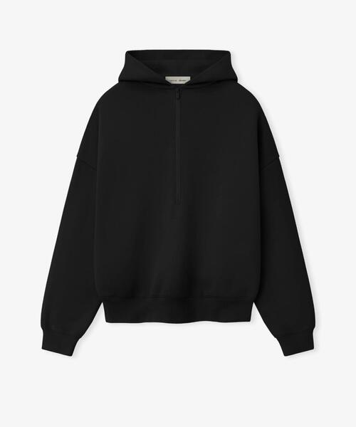 FOG ESSENTIALS(エフオージーエッセンシャルズ)の「Fear of God ESSENTIALS/FOG エッセンシャルズ/PROPERTY LOUNGE HALF ZIP HOODIE(パーカー・メンズ・ブラック/ベージュ/グレー系その他3・S/M/L/XL)」の4枚目の写真