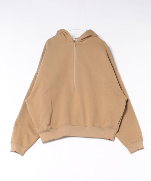 FOG ESSENTIALS(エフオージーエッセンシャルズ)の「Fear of God ESSENTIALS/FOG エッセンシャルズ/PROPERTY LOUNGE HALF ZIP HOODIE(パーカー・メンズ・ブラック/ベージュ/グレー系その他3・S/M/L/XL)」の9枚目の写真