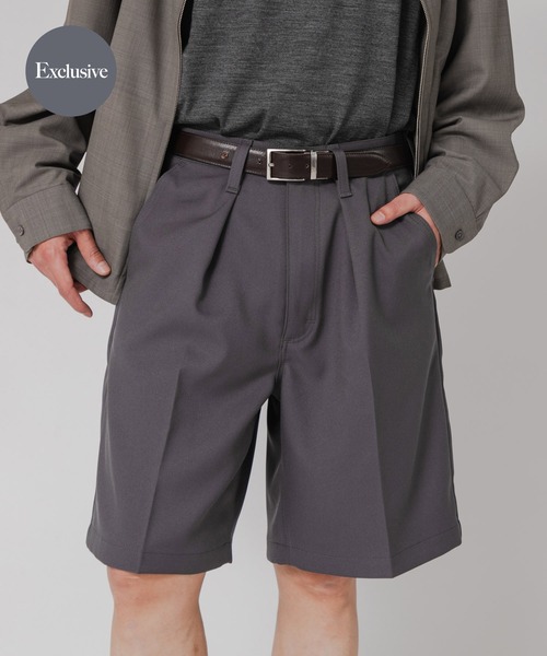 Wrangler（ラングラー）の「『別注』Wrangler×URBAN RESEARCH　WRANCHER SHORTS（その他パンツ・メンズ・チャコールグレー/ブラック/レッド/ネイビー・SMALL/MEDIUM/LARGE）」の2枚目の写真