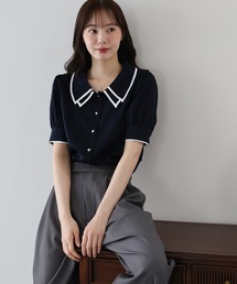 バイカラー」に該当するシャツ/ブラウスファッション通販 - ZOZOTOWN