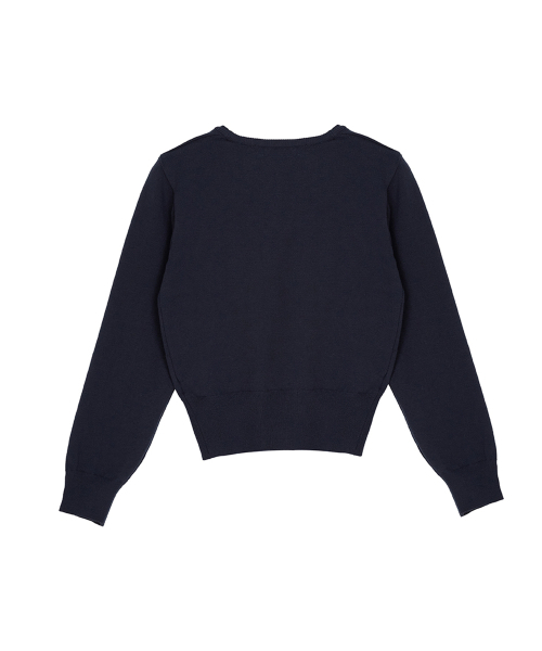 PORTERNA（ポルテナ）の「ESSENTIAL U-NECK KNIT-3COLOR（ニット/セーター・レディース・ライトグレー・OS）」の18枚目の写真