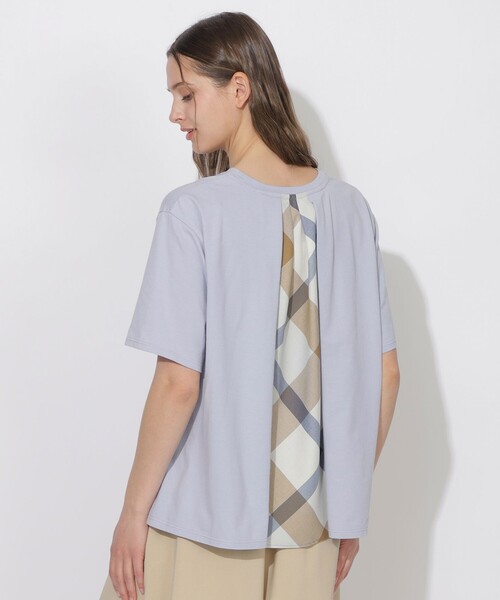 シトラテックバックチェック切替T（Tシャツ/カットソー）｜CB
