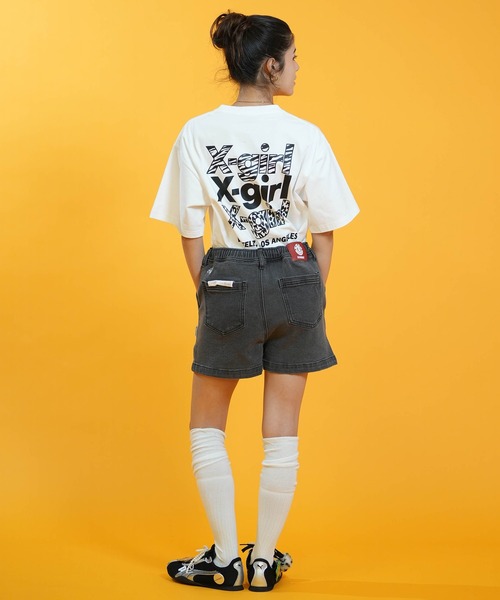 ELEMENT(エレメント)の「ELEMENT/エレメント デニム ハーフパンツ SHOD SHORTS STD DENIM W ショーツ BG023P16(その他パンツ・レディース・ブラック/ライトインディゴブルー・L/M)」の8枚目の写真
