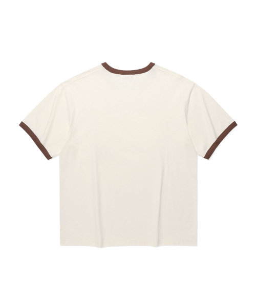 Wacky WiLLy（ワッキーウィリー）の「キキ リンガー 半袖Tシャツ ブラウン（Tシャツ/カットソー・レディース・その他・SMALL/MEDIUM/LARGE/X-LARGE）」の3枚目の写真