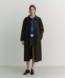 DUNST（ダンスト）の「UNISEX REFINED MAC COAT_UDTR6A101_BLACK（その他アウター）」