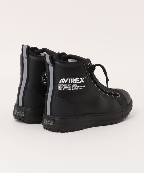 CONVERSE(コンバース)の「converse コンバース ALL STAR PS 2 CENTERZIP HI/AVIREX つま先保護芯 幅広3E メンズワークシューズ 作業靴(オールスターPS2センタージップ) 33702770 ブラック(その他シューズ・メンズ・ブラック・25.0cm/25.5cm/26.0cm/26.5cm/27.0cm/27.5cm/28.0cm/29.0cm)」の2枚目の写真