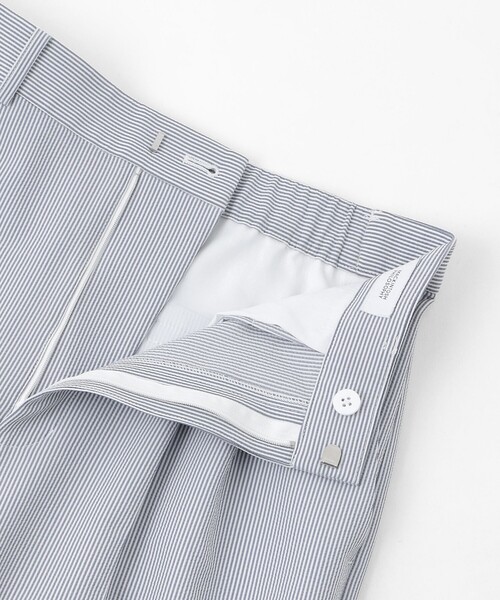 MACKINTOSH PHILOSOPHY(マッキントッシュ フィロソフィー)の「サマーサッカーワイドタックパンツ(その他パンツ・レディース・ブラック/ブラウン系その他4/ライトブルー・38/36/40)」の10枚目の写真