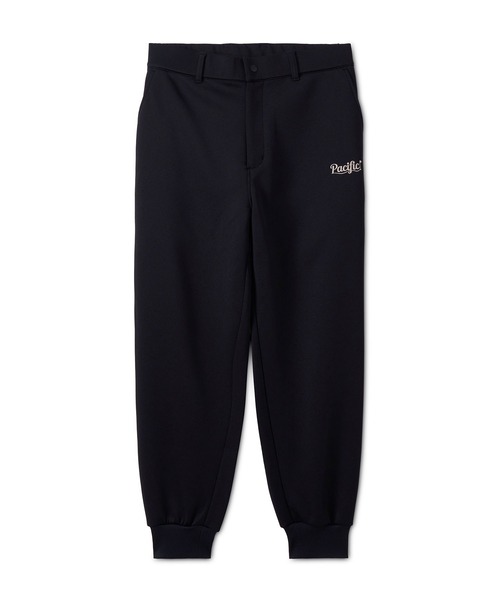Pacific GOLF CLUB(パシフィックゴルフクラブ)の「DOUBLE KNIT LONG PANTS(スウェットパンツ・メンズ・ネイビー/ブラック・S/M/L/XL)」の2枚目の写真
