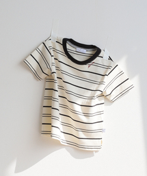 IENA ENFANT（イエナアンファン）の「【イージーウォッシュ】マルチボーダーTシャツ kids（Tシャツ/カットソー）」