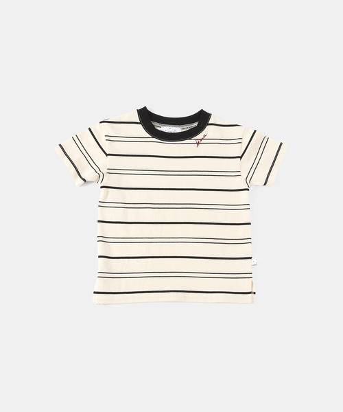 IENA ENFANT(イエナアンファン)の「【イージーウォッシュ】マルチボーダーTシャツ kids(Tシャツ/カットソー・キッズ・ブラック/ブラウン/ホワイト・X-LARGE/LARGE/MEDIUM/SMALL)」の17枚目の写真
