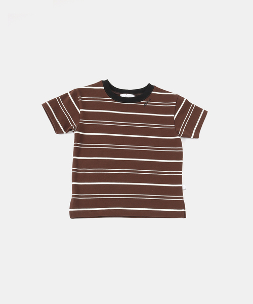IENA ENFANT(イエナアンファン)の「【イージーウォッシュ】マルチボーダーTシャツ kids(Tシャツ/カットソー・キッズ・ブラック/ブラウン/ホワイト・X-LARGE/LARGE/MEDIUM/SMALL)」の18枚目の写真