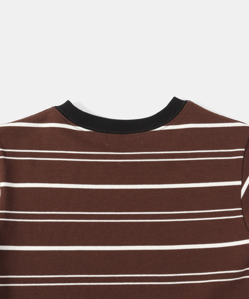IENA ENFANT(イエナアンファン)の「【イージーウォッシュ】マルチボーダーTシャツ kids(Tシャツ/カットソー・キッズ・ブラック/ブラウン/ホワイト・X-LARGE/LARGE/MEDIUM/SMALL)」の21枚目の写真