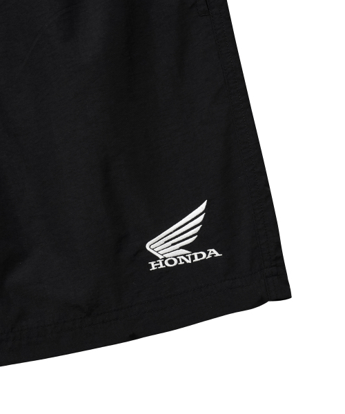 PHYPS MOTORCYCLE（フィップスモーターサイクル）の「Nylon Wing Logo 7Inch Packable Beach Shorts Black（その他パンツ・レディース・その他・MEDIUM/LARGE/X-LARGE/SMALL）」の3枚目の写真