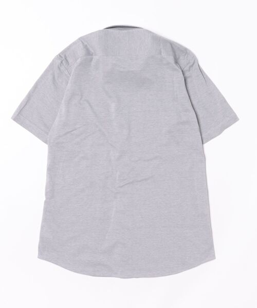 m.f.editorial(エムエフエディトリアル)の「ワイシャツ メンズ ストレッチ 吸水速乾 イージーケア アルティマ 綿混 ボタンダウン 半袖 ビズシャツ NEWスタンダードフィット(ビジネスシャツ・メンズ・ライトグレー・MEDIUM/LARGE/X-LARGE)」の3枚目の写真