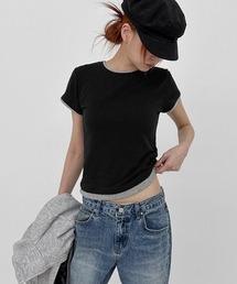 [MADE] トゥロンレイヤード半袖Tシャツ